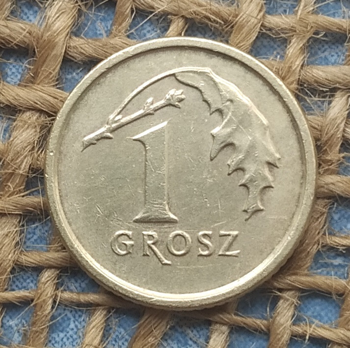 1 грош 2016 року. Польща, фото 1