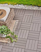 Терасна плитка ATELETA Kompozyt WPC Сірий