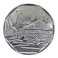 Куба 1 песо, 2007