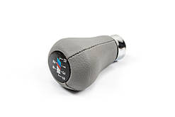 Ручка КПП ОЕМ (кожзам, сіра гладка) для BMW 5 серія E-34 1988-1995 рр