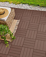Терасна плитка ATESSA Kompozyt WPC Коричневий