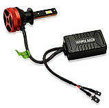 Світлодіодні LED лампи H1 45W KELVIN12-24V 6000K 8000Lm з обманкою, фото 9