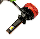 Світлодіодні LED лампи H1 45W KELVIN12-24V 6000K 8000Lm з обманкою, фото 6