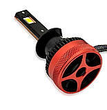 Світлодіодні LED лампи H1 45W KELVIN12-24V 6000K 8000Lm з обманкою, фото 4