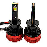 Світлодіодні LED лампи H1 45W KELVIN12-24V 6000K 8000Lm з обманкою, фото 10