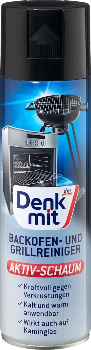 Очисний засіб для духовки та гриля Denkmit Backofen & Grillreiniger, 500 мл