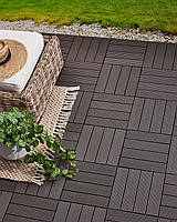 Терасна плитка ATELETA Kompozyt WPC Графіт