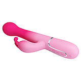 Вібратор інтимний Dejon, 7 vibration functions 4 rotation functions 4 thrusting settings, фото 3