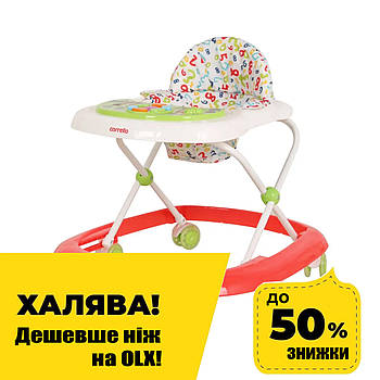 Ходунки дитячі CARRELLO Amico CRL-7201/3 Red Червоні Акцыя до 08.06