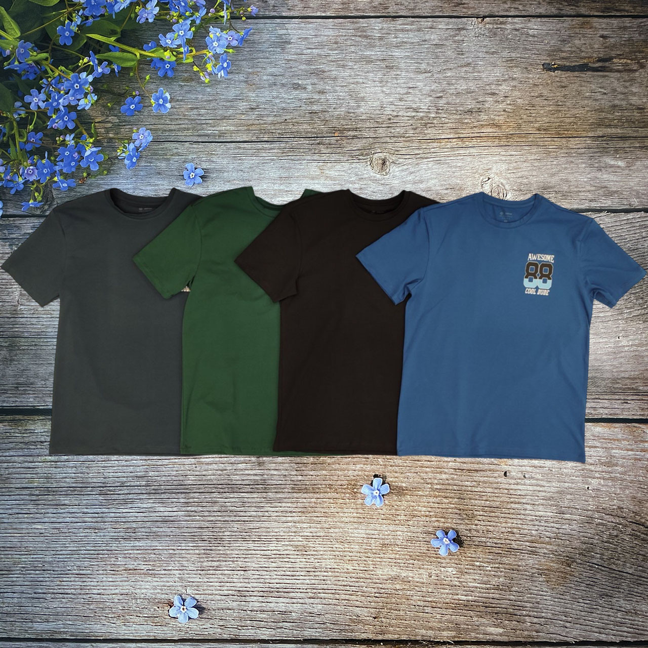 Футболка з еластаном чоловіча "Узбекістан" в паковання 1 колір Розміри: 48,50,52,54,56 (35031), фото 1