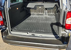Килимок в багажник 3D (довга база) (Stingray) для Citroen Berlingo/Multispace 2019- рр