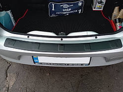 Накладка на задній бампер (SD, ABS, Esa) для Dacia Logan I 2008-2012 рр