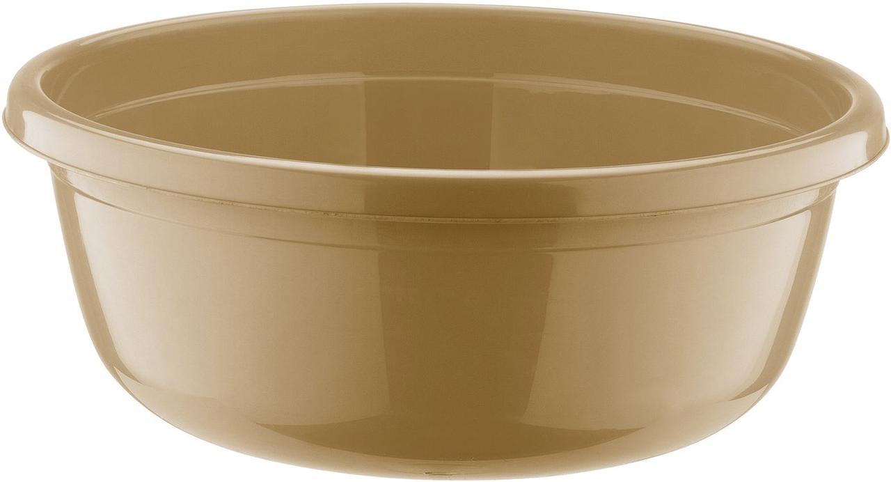 Миска 16,5 л (ASD092-беж), Пластик, бежевий, Asude Plastik, Арт.46775