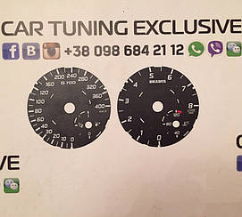 BRABUS speedometer cover (style) for Mercedes G-class