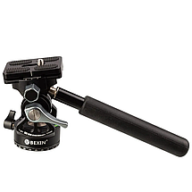 Штативна голова з панорамною ручкою Bexin DT-03S/S, фото 4