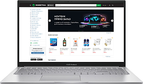 Ноутбук ASUS Vivobook 15 X1504VA-BQ500 (90NB10J2-M00PJ0) Cool Silver