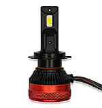 Світлодіодні LED лампи H7 KELVIN LED 45W 12-24V 6000K 8000Lm з обманкою, фото 3