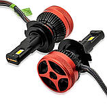 Світлодіодні LED лампи H7 KELVIN LED 45W 12-24V 6000K 8000Lm з обманкою, фото 7