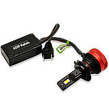 Світлодіодні LED лампи H7 KELVIN LED 45W 12-24V 6000K 8000Lm з обманкою, фото 2