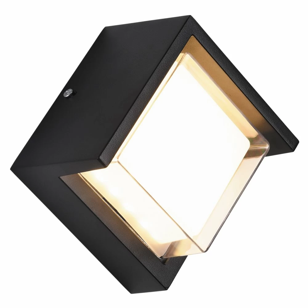 Фасадний LED світильник 9W 3000K 600Lm вологозахищений IP54 Velmax V-CTL-WL-007