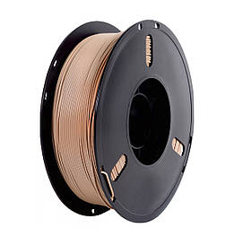 Пластикова нитка PLA, 1.75 мм, 1 кг  імітація кольору дерева (Wood)
