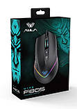 Миша Aula F805 Wired gaming mouse with 7 keys Black (6948391212906), фото 6
