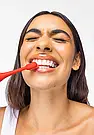 Червона електрична зубна щітка Hismile, фото 4