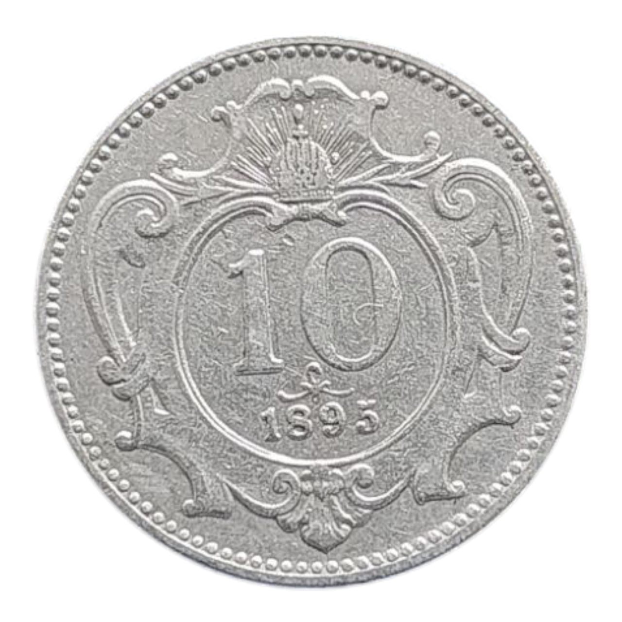 Австрія 10 гелерів, 1895