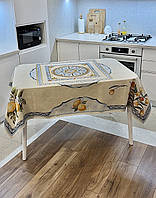 Скатертина гобеленова 140х180 см. лимони