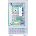 Корпус 1stPlayer Mi2-A-WH-2F7R-W-1F7-W White без БЖ, фото 2