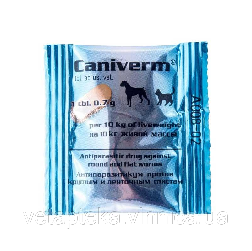 Каниверм 0,7 гр. 1таб., фото 1