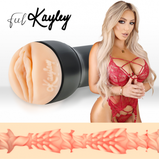 Мастурбатор Kiiroo Feel Kayley Gunner PBC сумісний з PowerBlow і Keon