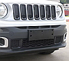 Накладки на передню решітку радіатора на Jeep Renegade 2015-2018 — матові чорні кільця 7шт  6RZ87SZ0AA, фото 8
