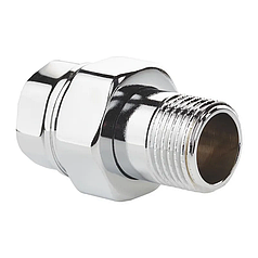 Згін американка (хром) 1 "прямий Чехія KP.341.chr