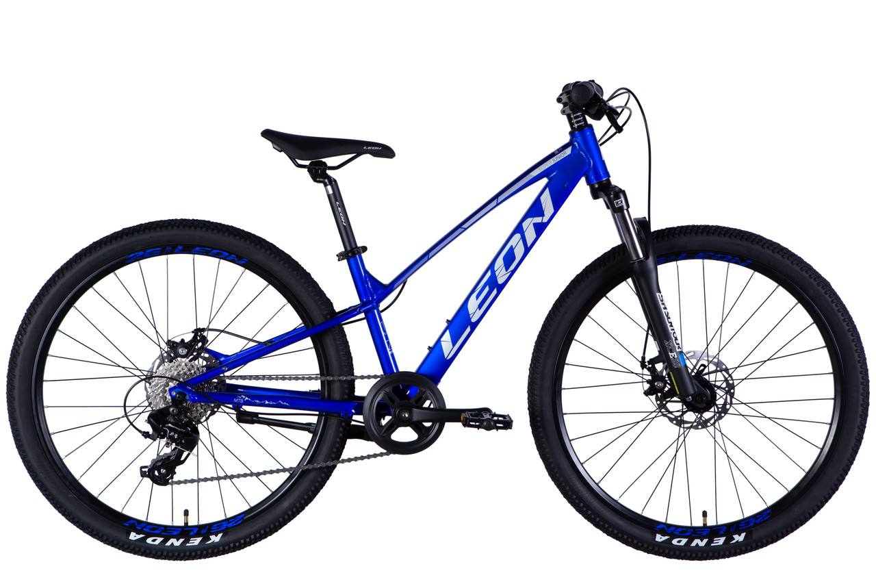 Велосипед 26" Leon SUPER JUNIOR DD CS 2025 рама - 13" синій