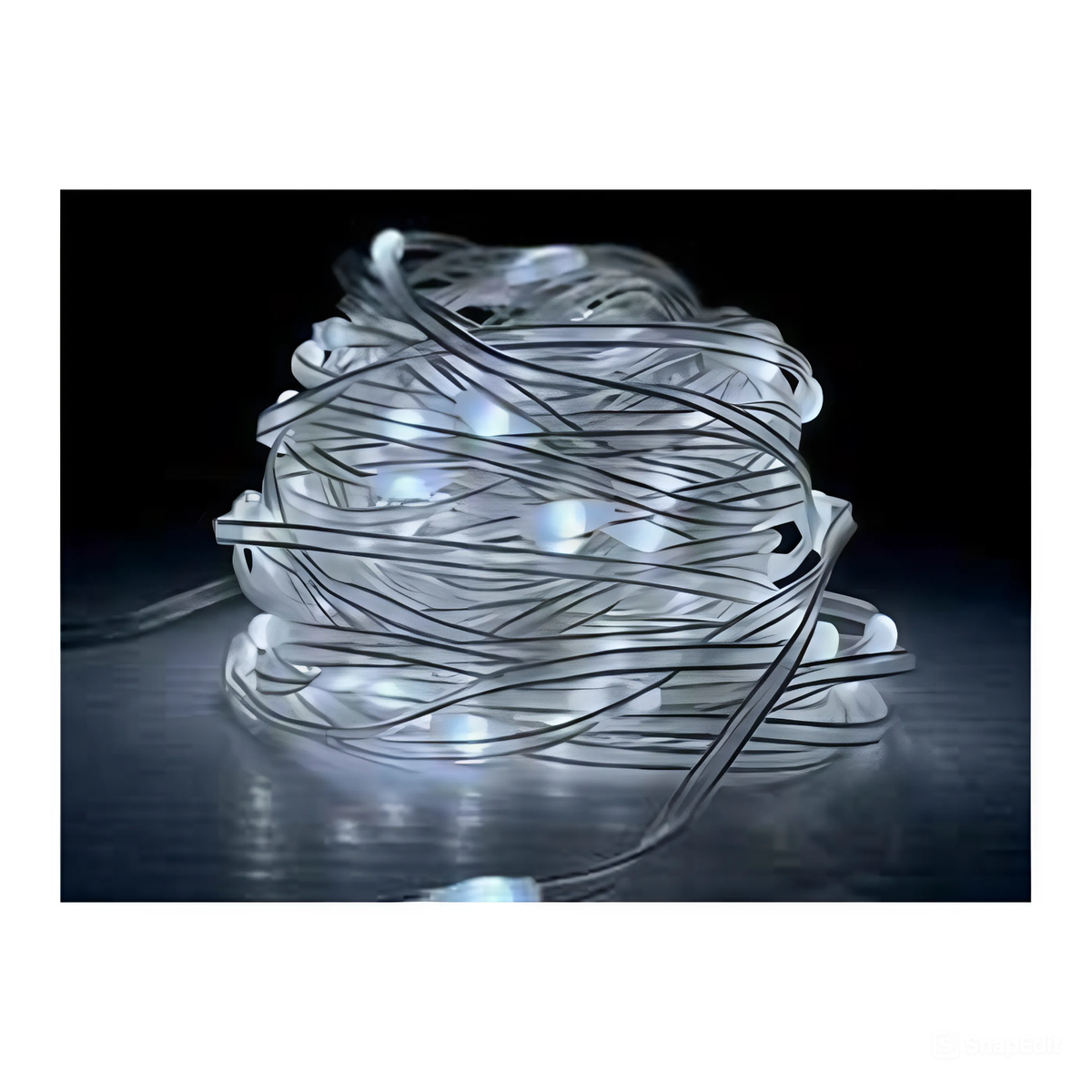 LED гірлянда вулична вологозахищена в силіконі FAIRY, 10м., 7000К, ІР65, HOROZ, Арт.59868