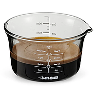 Мірнік для еспресо 120 мл. MHW-3Bomber Glass Measuring Cup Single Spout Gray
