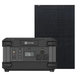 Ezviz CS-PS1300 (CN066)(FR) + Risen Solar RSM40-8-400MB Full Black Система автономного живлення однофазна