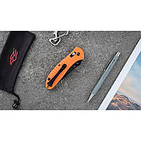 Ніж складаний Ganzo G7393P-OR помаранчевий, фото 7