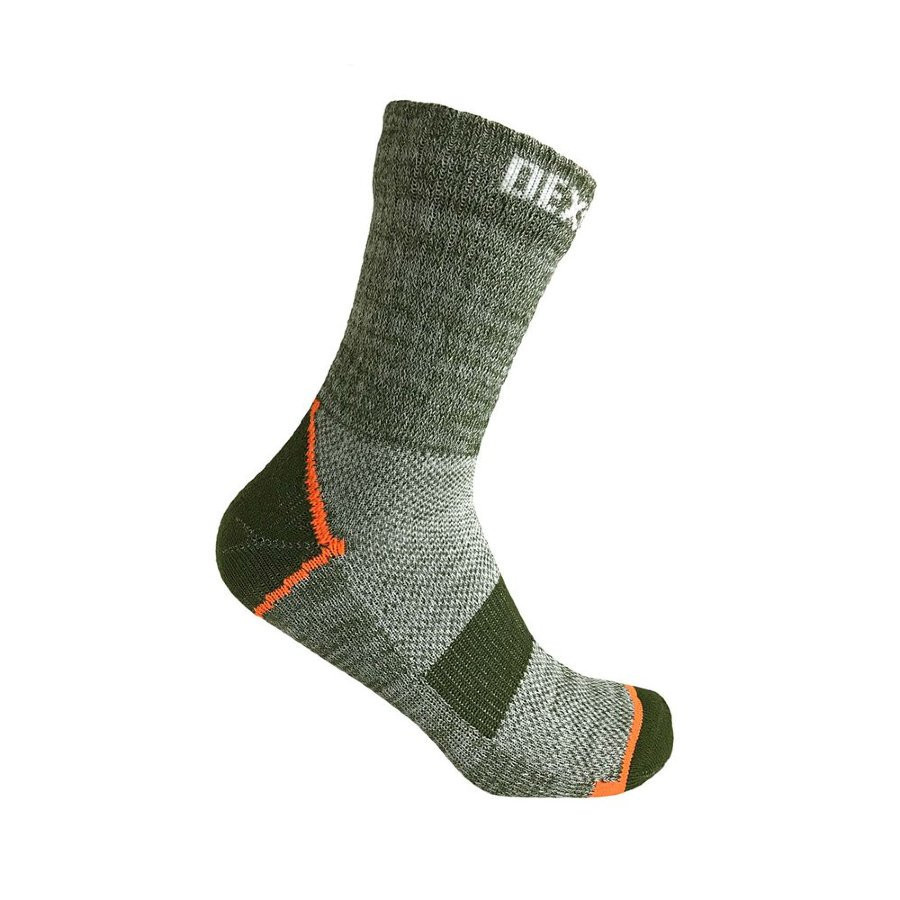 Шкарпетки водонепроникні Dexshell Terrian Walking Ankle, p-p S, зелені, фото 1