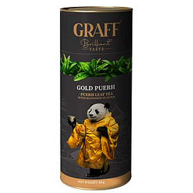 Чай Голд пуер Graff з мандарином 80г