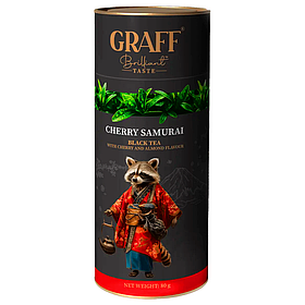 Чорний чай Graff "Вишневий Самурай" 80г