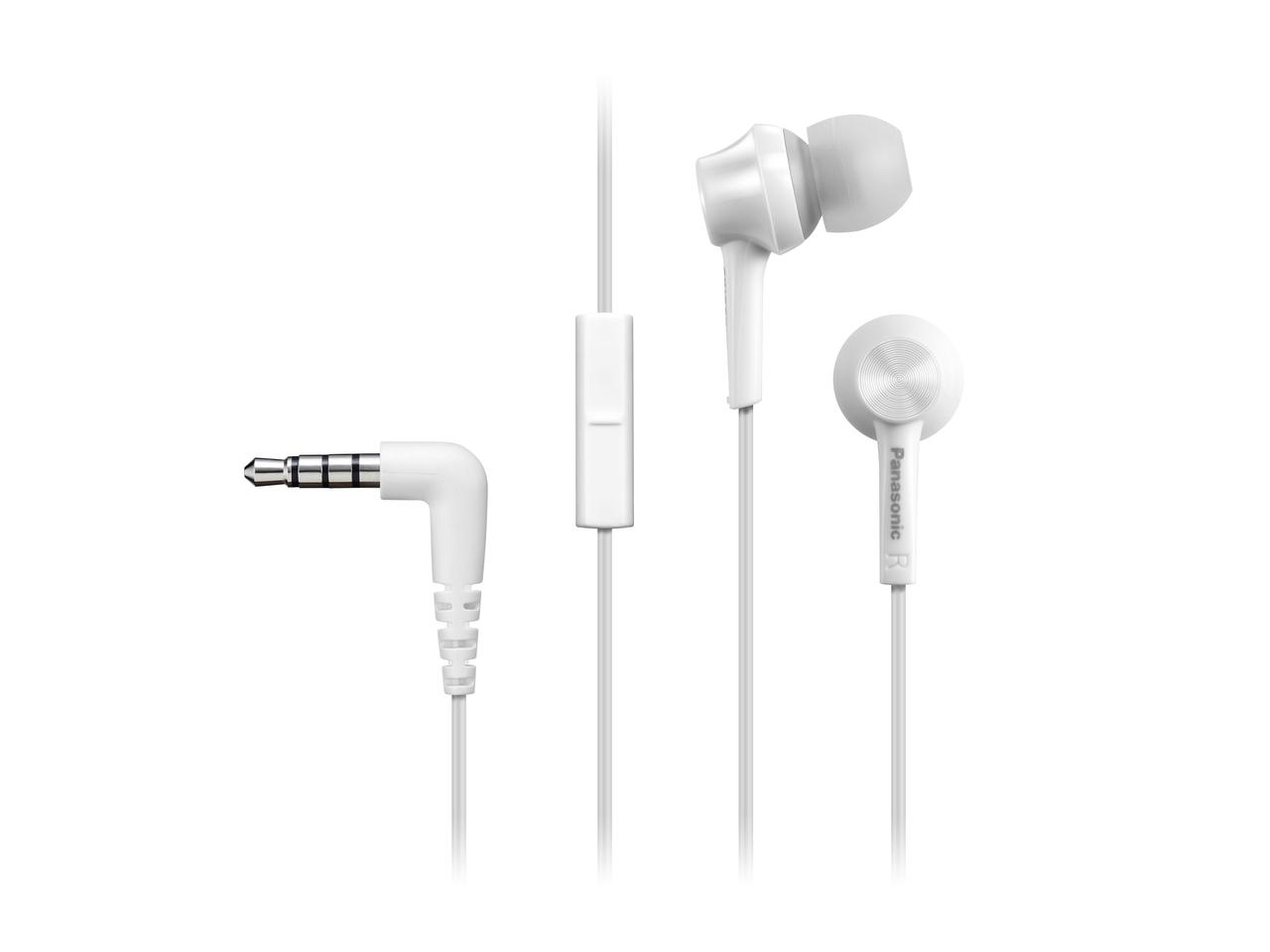 Навушники RP-TCM115GC In-ear Mic Білий Арт.36114 Panasonic