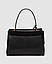 Класична замшева жіноча сумка Balenciaga Rodeo Large Suede Black Hardware фірмова сумка із замші, фото 3