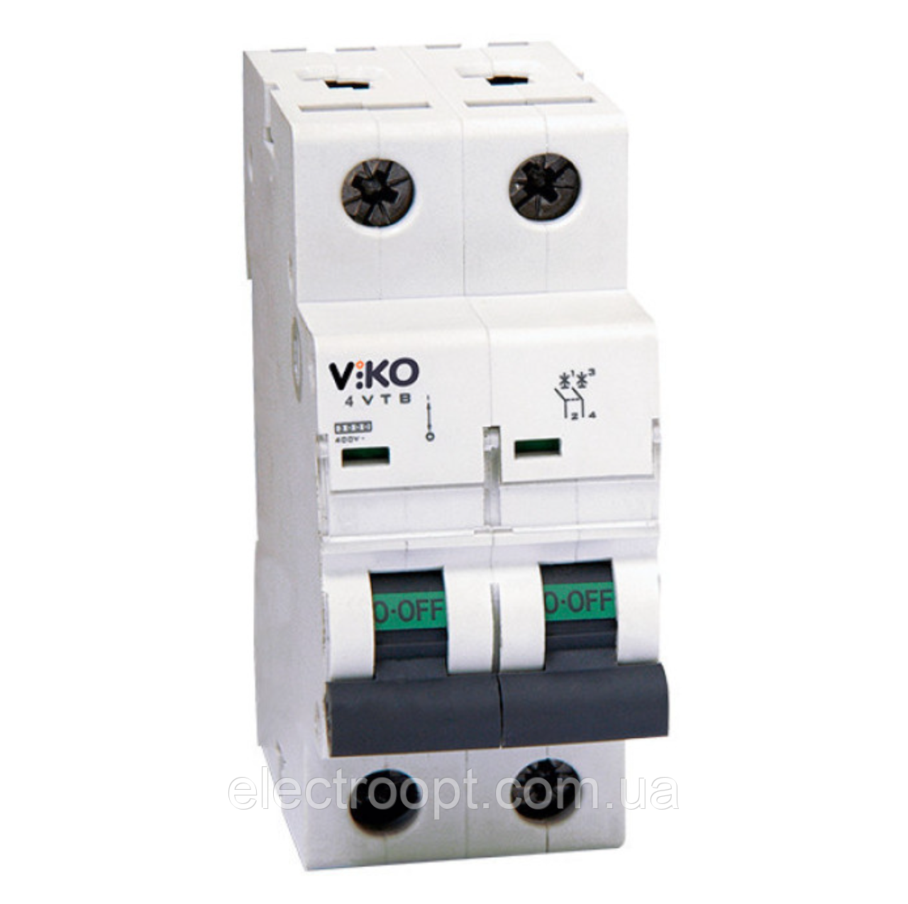 Автоматичний вимикач 2C 63А 4,5 кА 230/400V Тип C VIKO