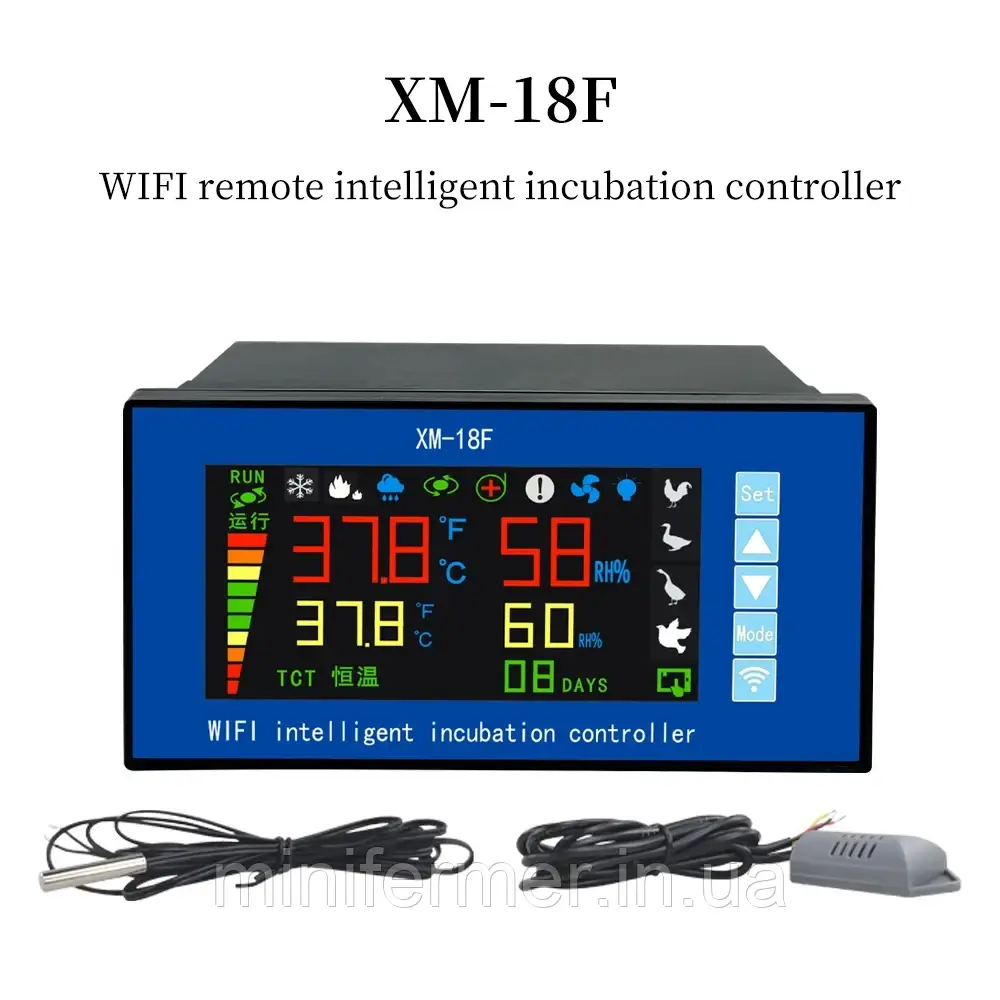 Wi Fi Контролер для інкубатора XM-18F, фото 1