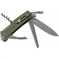 Багатофункціональний ніж Ruike Criterion Collection L32 зелений, фото 2