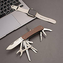 Багатофункціональний ніж Ruike Criterion Collection L51 коричневий, фото 3