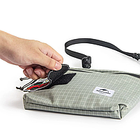 Сумка мала Naturehike NH20BB204, 3л, графіт в клітинку, фото 2