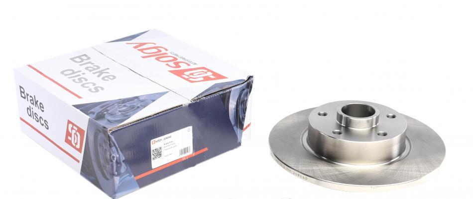 Диск гальмівний 208040 SOLGY Solgy 208040 Opel Vivaro; Renault Trafic 7711948133, 432022742R